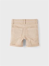 NAME IT Twill Shorts Silas Isak Island Fossil